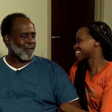 VIDEO: Florida high school music teacher Ronald Corbin had been on a waiting list for a kidney transplant for three years when his daughter, Candice Corbin, contacted him with good news.