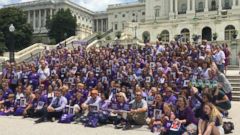 VIDEO: Survivors of Pancreatic Cancer bring fight to Capitol Hill