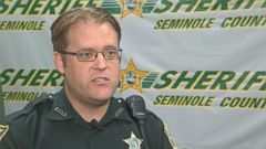 The Seminole County Sheriff's Office posted a picture of the emotional reunion.