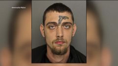 VIDEO: Michael Vines allegedly tried tossing away a loaded .38-caliber revolver after a recent car accident and was spotted by firefighters responding to the scene, police said.