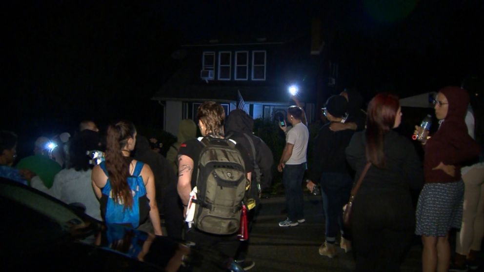 Protesters Surround Home Of Police Officer Charged In Killing Of Unarmed Teen Abc News 6309