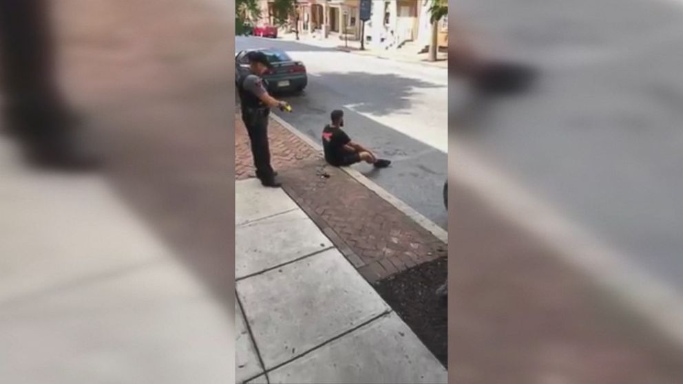 VIDEO: Probe launched after video shows police tasing unarmed, seated man