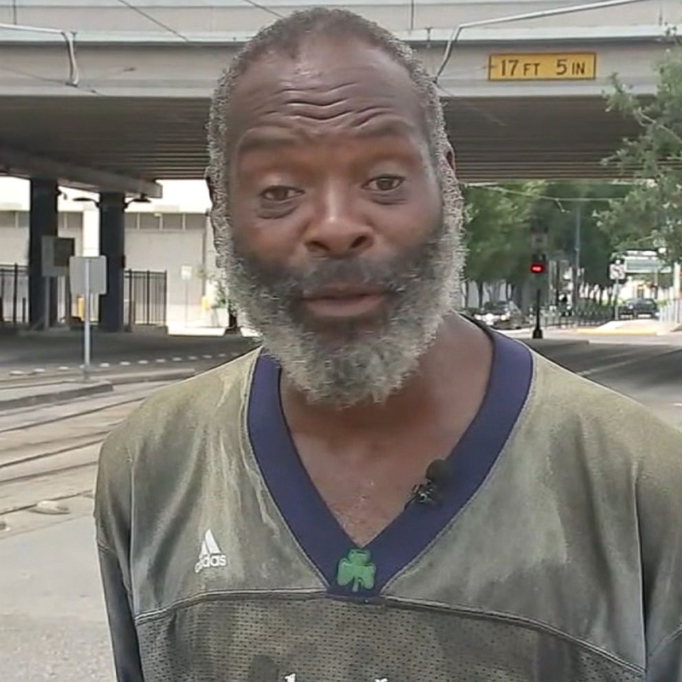 Man Who Sang Happy Birthday Says Hurricane Harvey Left Him Homeless But Not Hopeless Abc News