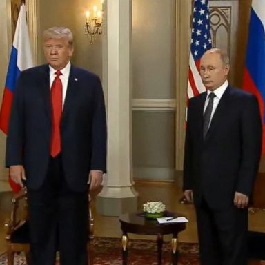 VIDEO: Trump meets Putin in Helsinki amid Russian meddling indictments