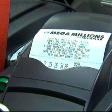 VIDEO: The jackpot will be the fifth-largest in Mega Millions history.