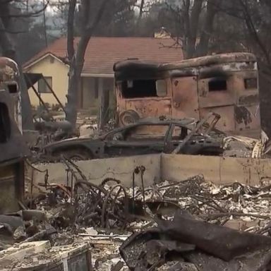 VIDEO: Wildfires rage in California as Trump threatens shutdown