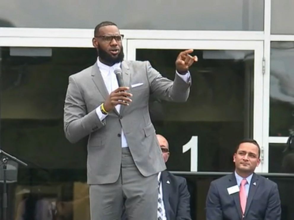 LeBron Adds to Education Support, Opens Public School