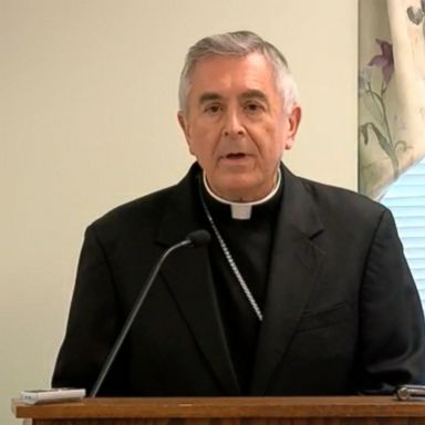 VIDEO: The bishop of Harrisburg, Pennsylvania, held a press conference Wednesday.