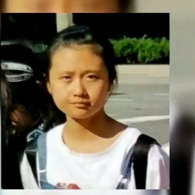 The girl was found in New York with her parents.