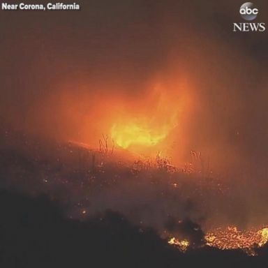 VIDEO: Ferocious 'firenado' swirls amid California wildfire