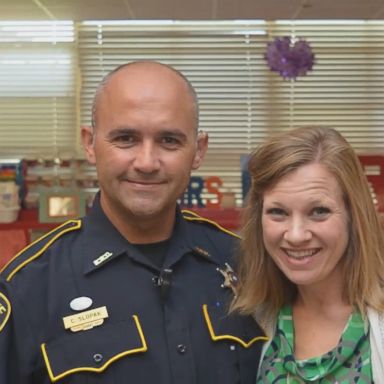 A Bossier Parish deputy used the Heimlich maneuver to save the elementary school teacher.