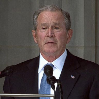 VIDEO: George W. Bush tribute to John McCain