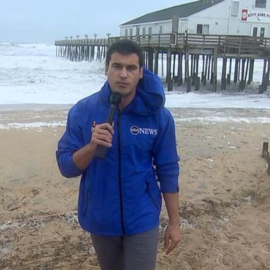 VIDEO: Carolina shores feeling Hurricane Florence 