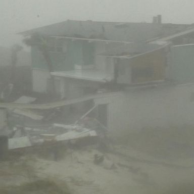 VIDEO: Hurricane Michael's strong winds, heavy rain damage Florida panhandle