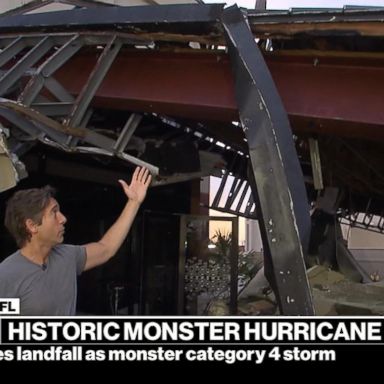 VIDEO: Hurricane Michael blows through Florida