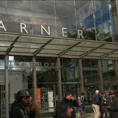 Parts of the Time Warner Center were evacuated after the package was found in the mail room.