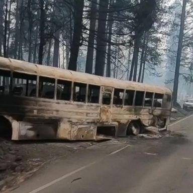 VIDEO: Woolsey fire burns over 90,000 acres of land in Southern California