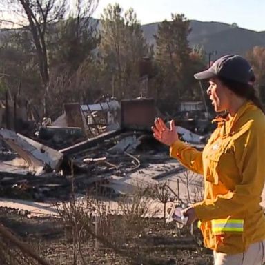 VIDEO: Weather conditions improving, but critical fire conditions still exist in California 