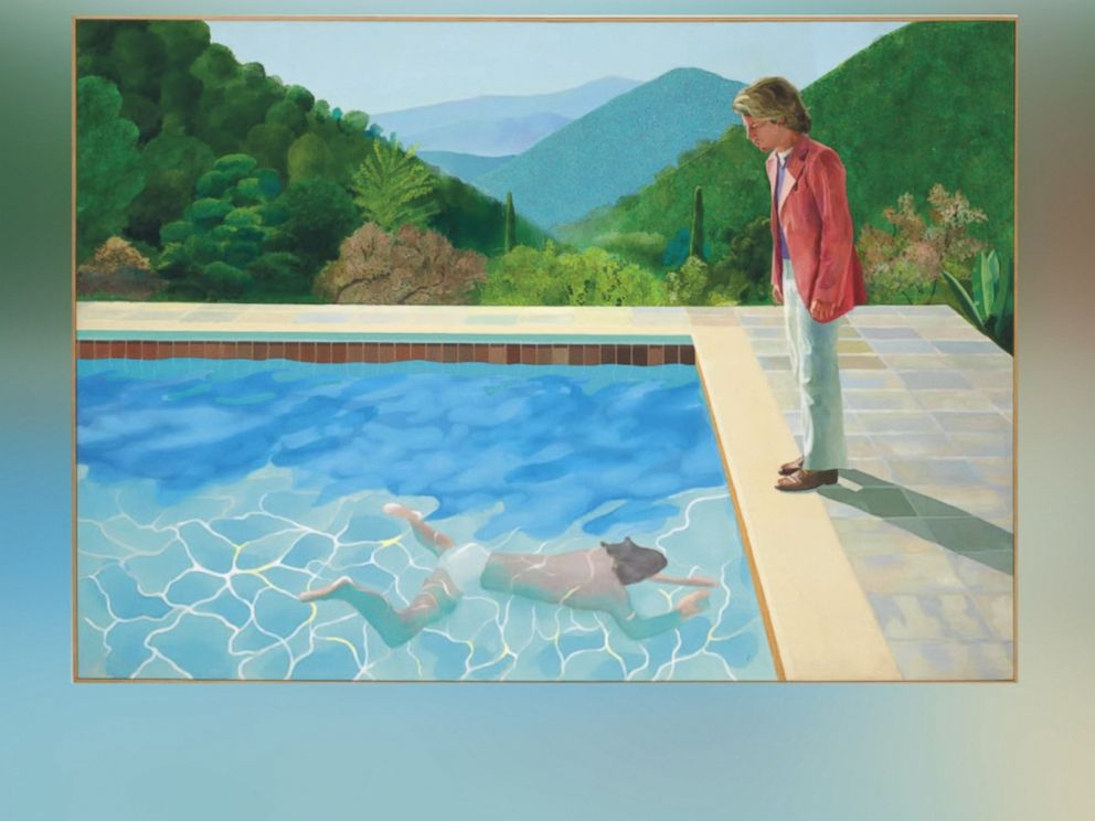 David Hockney's 'Portrait of an Artist (Pool with Two Figures)' fetches  $90M in record-setting auction - ABC News