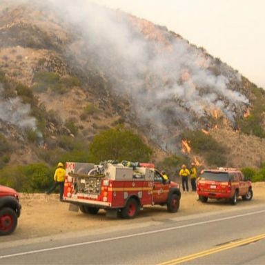 VIDEO: California wildfire latest