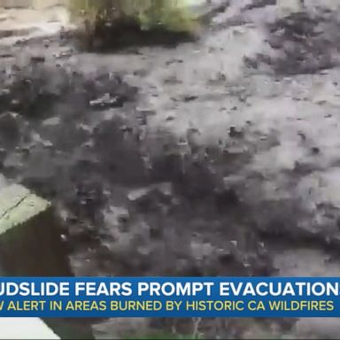 VIDEO: California mudslide concerns