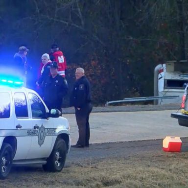 VIDEO: The driver, who survived the wreck, told Arkansas State Police that he lost control of the bus in a curve on Interstate 30 near Benton, Arkansas.