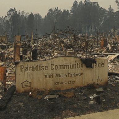 VIDEO: Students displaced by the Camp Fire in Paradise, California, are returning to school for the first time since the deadly fire leveled most of their town.