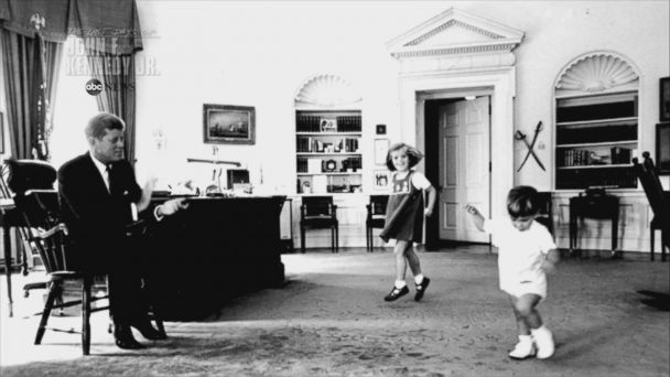 VIDEO: JFK's children at the White House: John Jr. was 'the apple of his eye'
