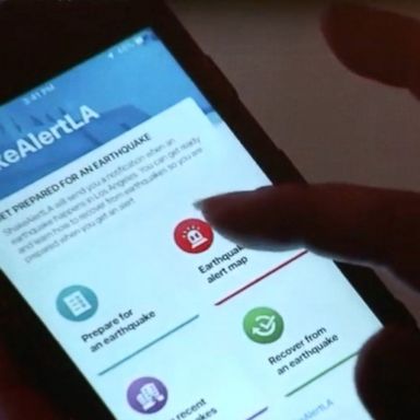 VIDEO: ShakeAlertLA app, developed by LA Mayor Eric Garcetti in partnership with AT&T and United States Geological Survey, was released on Dec. 31.