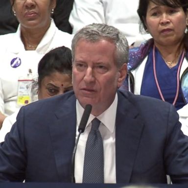 VIDEO: The new program, NYC Care, will guarantee health care for the estimated 600,000 New Yorkers who do not currently have health insurance, according to the mayor's office.