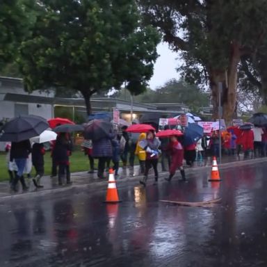 VIDEO: United Teachers Los Angeles (UTLA) said negotiations stalled and that the union didn't receive a new contract proposal over the weekend, after a strike was delayed from Jan. 10 because of potential court intervention.