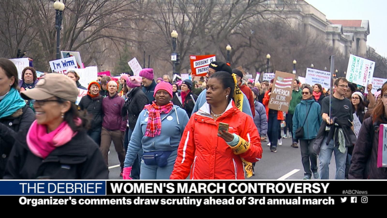 Women's March board members respond to tension leading up to rally