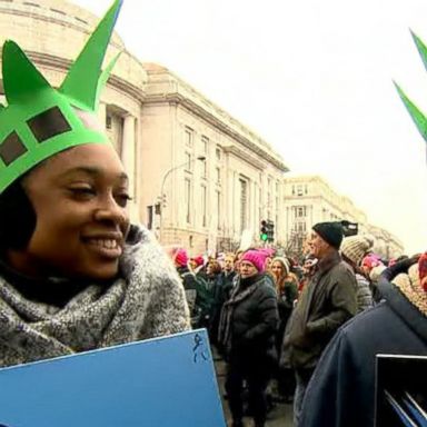 VIDEO: Women's March 2019: Federal employees on why they march