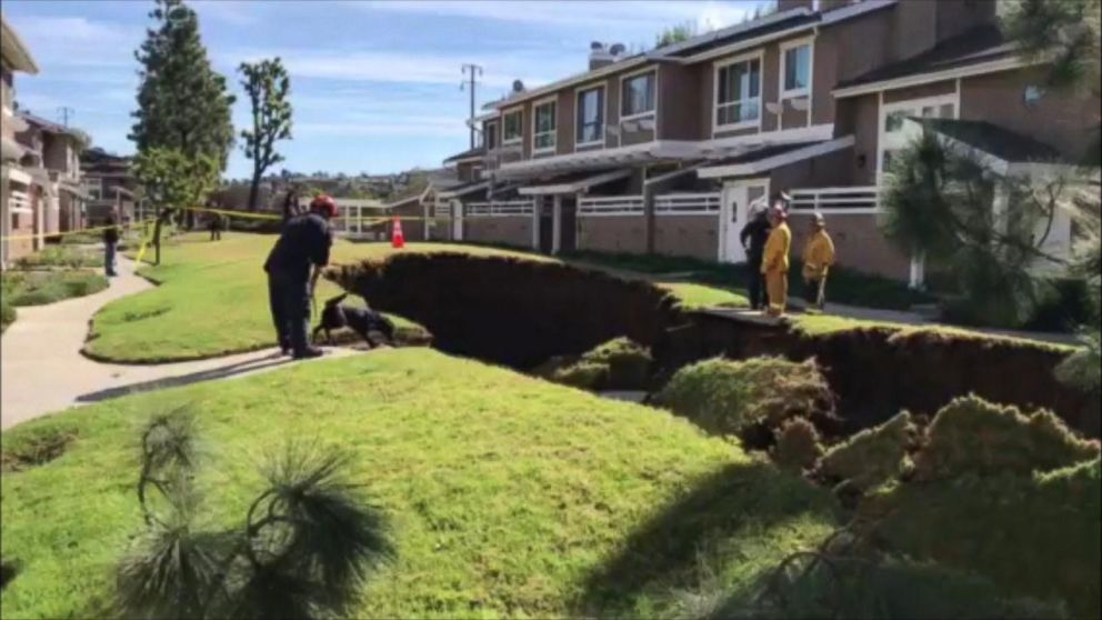 Massive Sinkhole Opens At Apartment Complex In Orange County