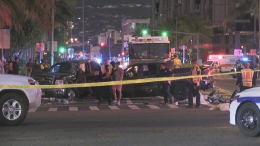 At least 3 killed, 5 seriously injured in pedestrian car crash in