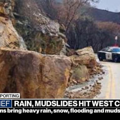 VIDEO: Heavy rain brings damaging mudslides to Southern California