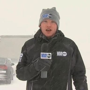 VIDEO: Dangerous blizzard conditions in the Midwest