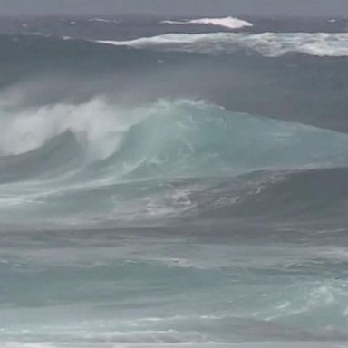 VIDEO: The forecast is showing the Pacific storm coming near the Hawaii Island chain Saturday night, and especially early Sunday.