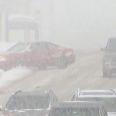 VIDEO: Wild winter weather continues to sweep from coast-to-coast