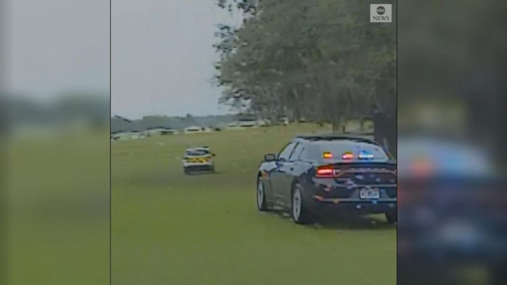 VIDEO: Police chase rips up Florida golf course