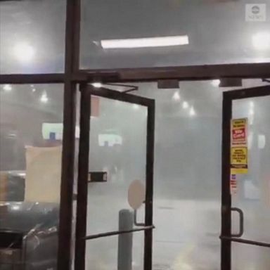 VIDEO: A powerful storm brought widespread, dangerous weather to parts of the Midwest and South on Saturday.