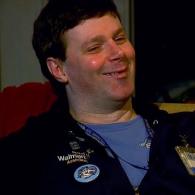 Jay Melton has been a Walmart greeter for 17 years, according to ABC affiliate WLOS.