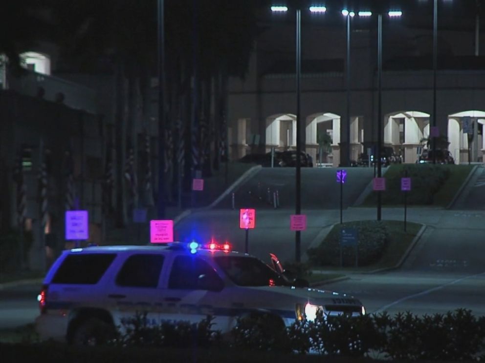 PHOTO: A wounded doctor helped subdue an active shooter at a veterans hospital Wednesday night in Florida.