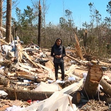 VIDEO: Deadly tornado demolishes Alabama neighborhood