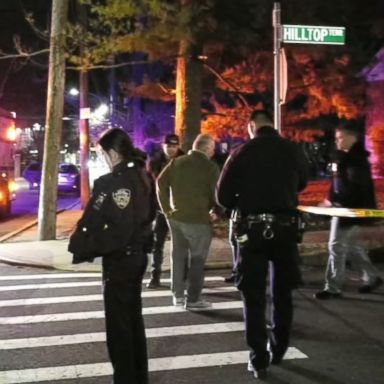 VIDEO: Francesco Cali, 53, was found with multiple gunshot wounds to his body outside his home on Staten Island, according to the New York Police Department.