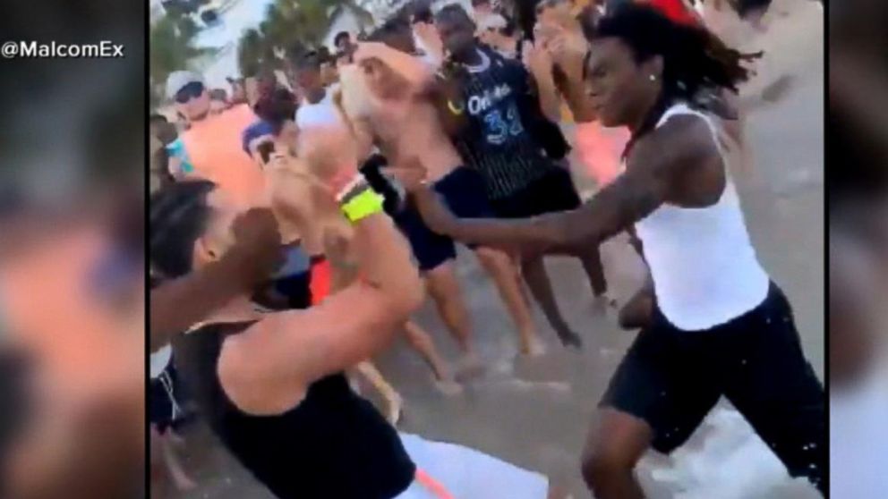 Spring break chaos in Miami Beach | GMA