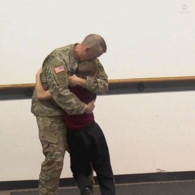 VIDEO: Soldier gives son a surprise he'll never forget