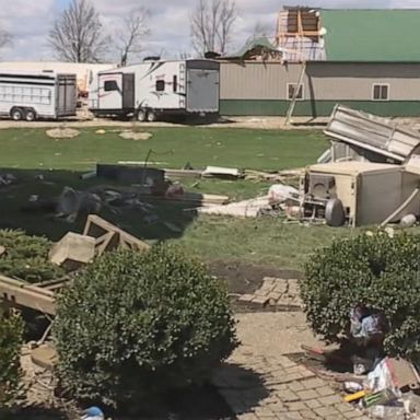 VIDEO: EF-2 Tornado touched down in Shelby, Ohio