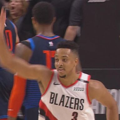 VIDEO: Portland Trail Blazers beat Oklahoma City Thunder in buzzer beater shot