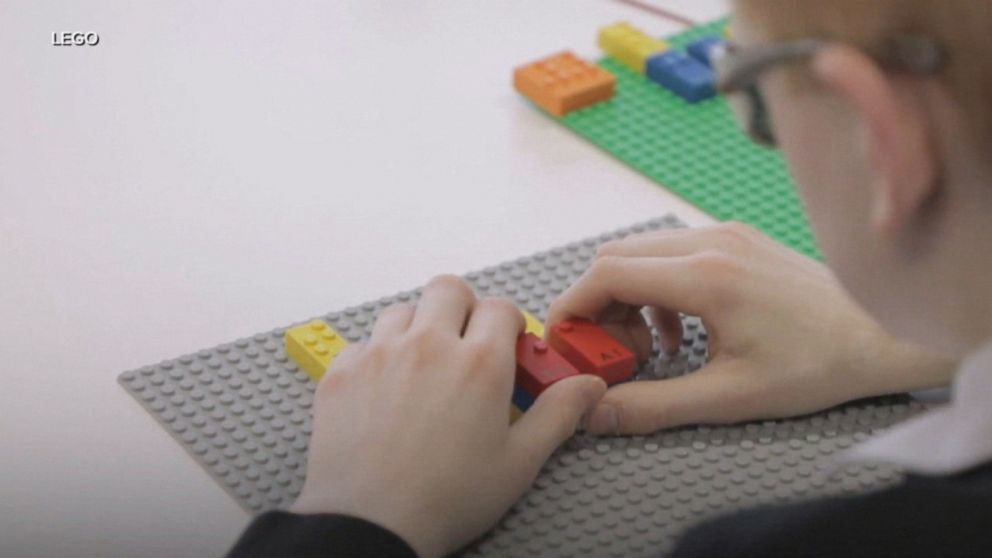 Video Lego bricks will teach blind kids braille
